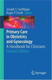 Primary Care in Obstetrics and Gynecology by Roger P. Smith