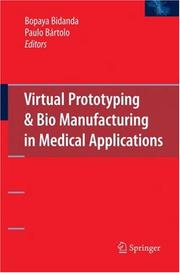 Cover of: Virtual Prototyping & Bio Manufacturing in Medical Applications by 