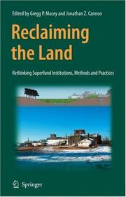 Cover of: Reclaiming the Land | 
