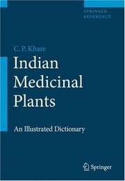 Cover of: Indian Medicinal Plants by C.P. Khare