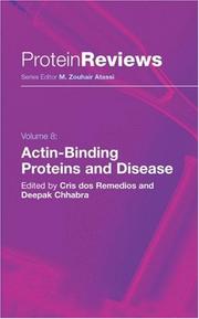 Cover of: Actin-Binding Proteins and Disease (Protein Reviews) (Protein Reviews) | 