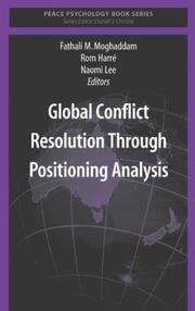 Cover of: Global Conflict Resolution Through Positioning Analysis (Peace Psychology Book Series) by 