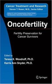Cover of: Oncofertility by 