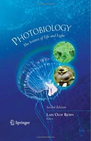 Cover of: Photobiology: The Science of Life and Light
