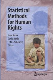 Cover of: Statistical Methods for Human Rights