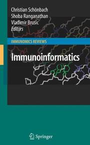 Cover of: Immunoinformatics (Immunomics Reviews:)