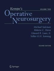 Cover of: Kempe's Operative Neurosurgery. Volume Two: Posterior Fossa, Spinal and Peripheral Nerve