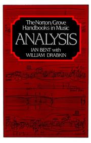 Cover of: Analysis