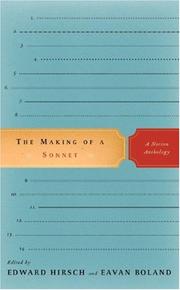 Cover of: The Making of a Sonnet by 