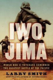 Cover of: Iwo Jima: World War II Veterans Remember the Greatest Battle of the Pacific