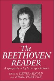 Cover of: The Beethoven Reader: A Symposium by Leading Scholars