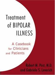Cover of: Treatment of Bipolar Illness by Robert M. Post, Gabriele S. Leverich