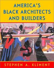 Cover of: America's Black Architects and Builders