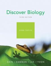 Cover of: Discover Biology, Core Topics, Third Edition