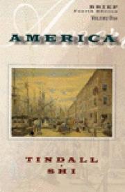 Cover of: America by George Brown Tindall