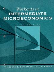 Cover of: Workouts in Intermediate Microeconomics by Hal R. Varian