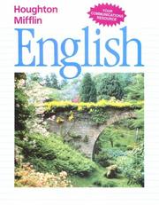 Cover of: Houghton Mifflin English/Level 1 by Shirley Haley-James, John Warren Stewig