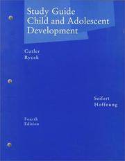 Cover of: Study Guide Child and Adolescent Development