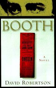 Cover of: Booth: a novel