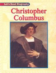 Cover of: WTP Let's Read Biography: Christopher Columbus, Level 1