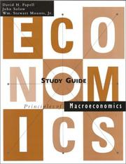 Cover of: Principles of Macroeconomics by John B. Taylor, John Solow, William Stewart Mounts