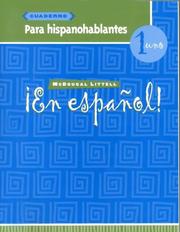 Cover of En Espanol Uno