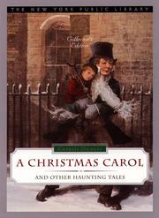 Cover of: A Christmas carol, and other haunting tales by Charles Dickens