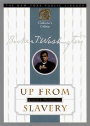 Cover of: Up from slavery