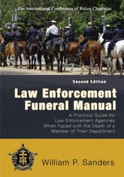 Law Enforcement Funeral Manual by William P. Sanders