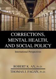 Cover of: Corrections, Mental Health, and Social Policy | 