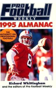 Cover of: The Pro Football Weekly 1995 Almanac