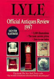 Cover of: Lyle Official Antiques Review 1997 (Lyle)