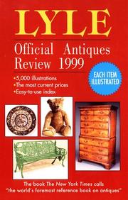 Cover of: Lyle Official Antiques Review 1999 (Lyle)