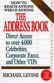 Cover of: The Address Book (9th ed)
