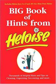 Cover of: Big Book of Hints from Heloise by Heloise.
