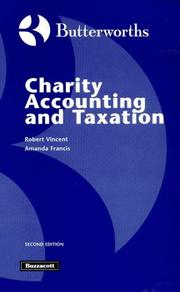 Charity accounting and taxation by Robert Vincent, R. G. Vincent