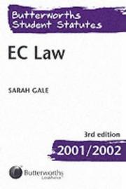 Cover of: EC Law (Butterworths Student Statutes)