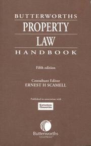 Cover of: Butterworths Property Law Handbook
