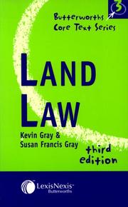 Cover of: Land Law (Core Texts)