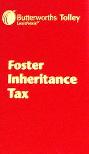 Cover of: Foster's Inheritance Tax