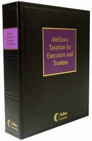 Cover of: Taxation for Executors and Trustees