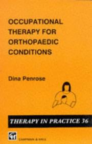 Cover of: Occupational Therapy for Orthopaedic Conditions
