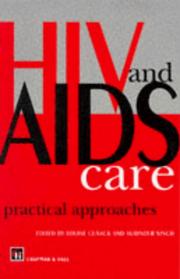 Cover of: HIV and AIDS Care (Therapy in Practice)