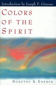 Cover of: Colors of the spirit