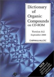Cover of: Dictionary of Organic Compounds on CD-ROM by J. I. G. Cadogan