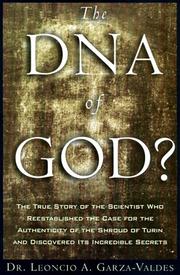 Cover of: The DNA of God? by Leoncio A. Garza-Valdes