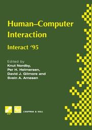 Cover of: Human-Computer Interaction: Interact '95 (IFIP International Federation for Information Processing)