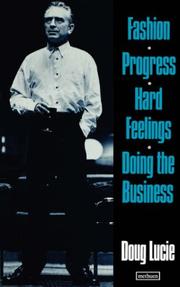Cover of: Fashion, Progress, Hard Feelings, Doing the Business
