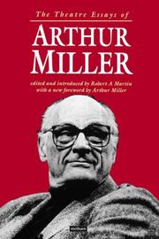 Cover of: The Theatre Essays of Arthur Miller