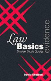 Cover of: Evidence (Green's Law Basics)